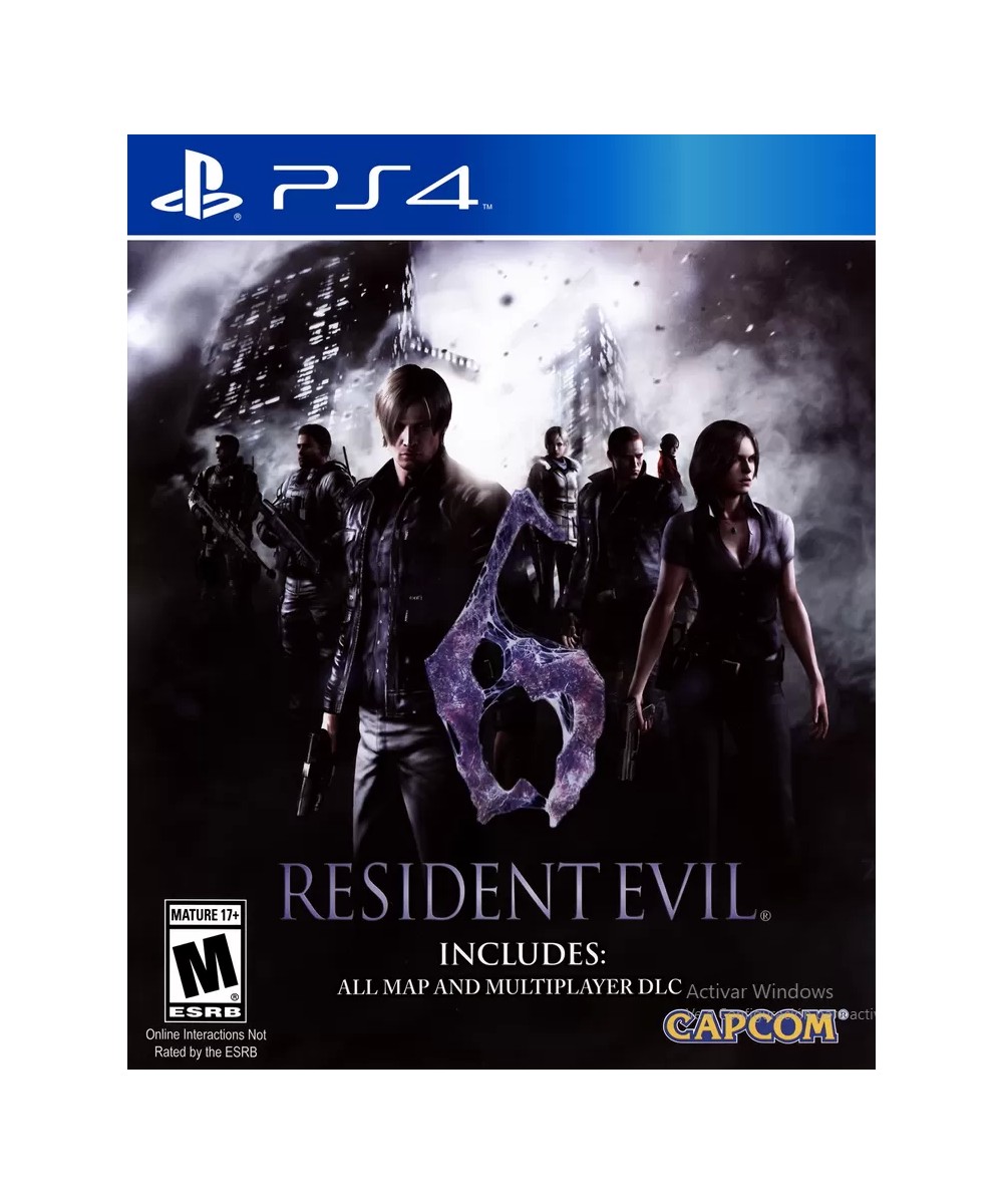 Resident Evil 6 PS4