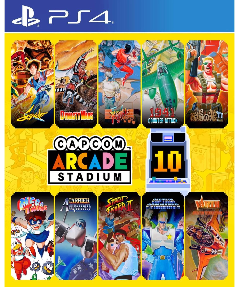 Capcom Arcade Stadium Packs 1, 2, and 3 PS4