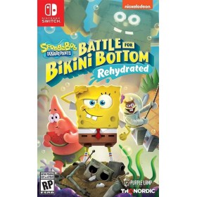 SpongeBob Pantalones Cuadrados: Batalla por el fondo del bikini NINTENDO