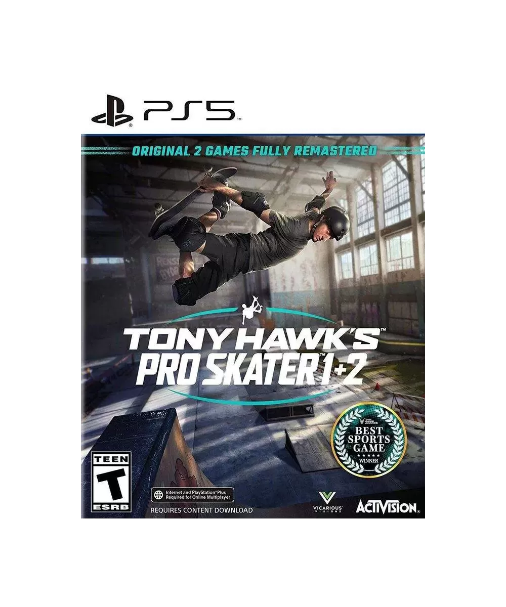Tony Hawk's Pro Skater 1 + 2 PS4