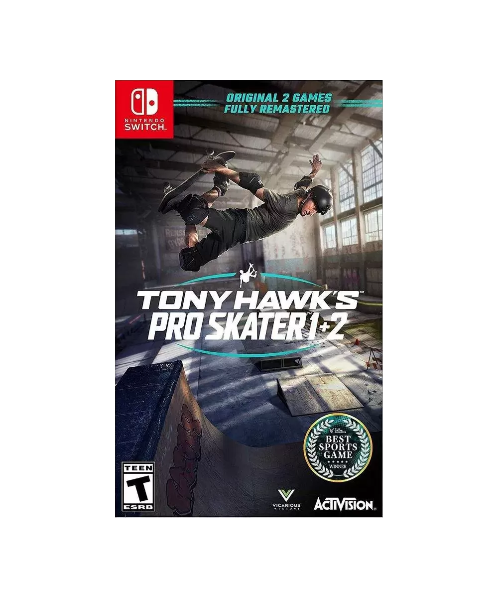 Tony Hawk's Pro Skater 1 + 2 NINTENDO