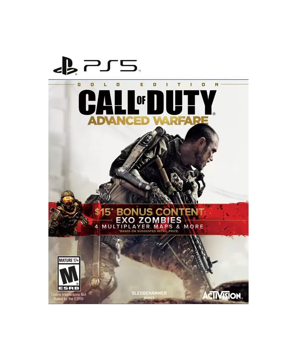 Gold Edition de Call of Duty Advanced Warfare