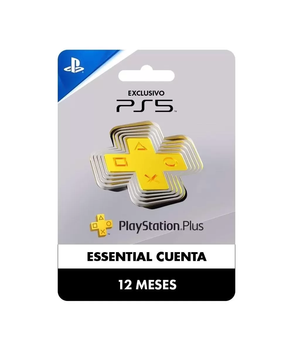 PSN PLUS 12 MESES CUENTA PRINCIPAL PS4