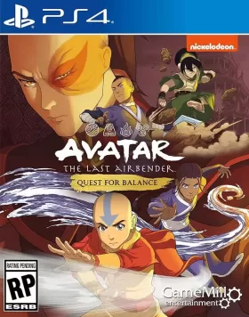 Avatar The Last Airbender: Quest for Balance PS4