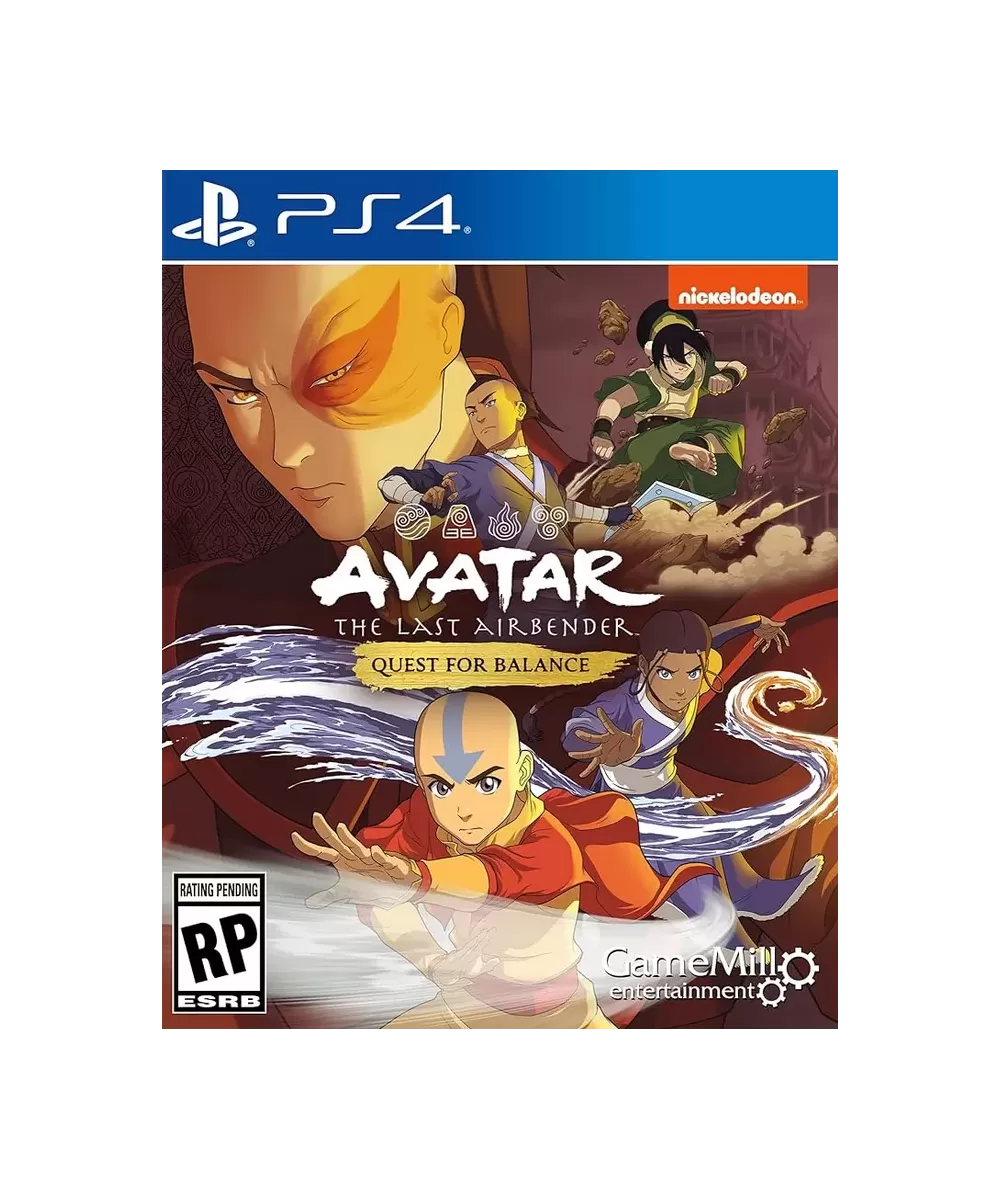 Avatar The Last Airbender: Quest for Balance PS4