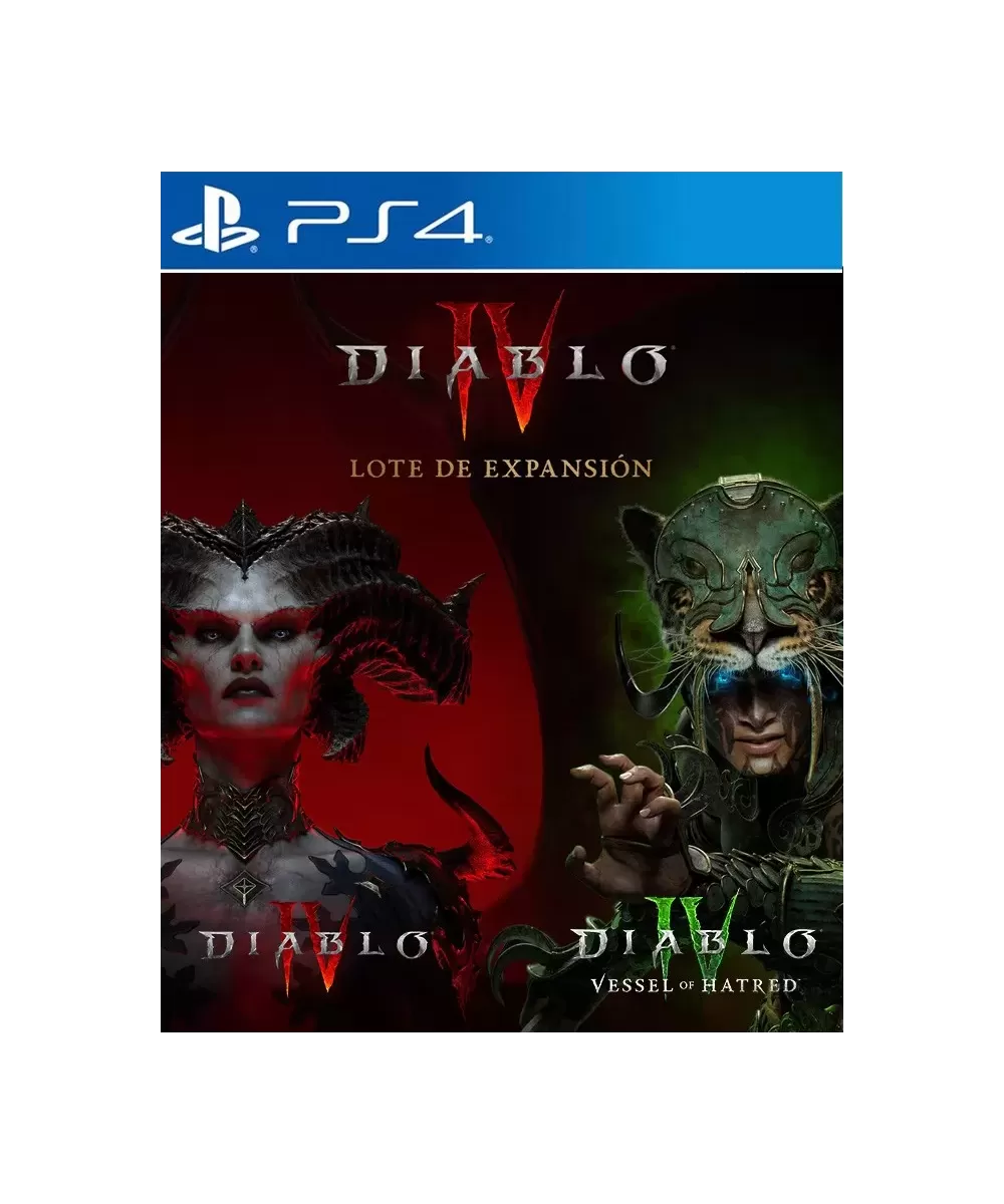 Diablo IV + Vessel of Hatred PS4