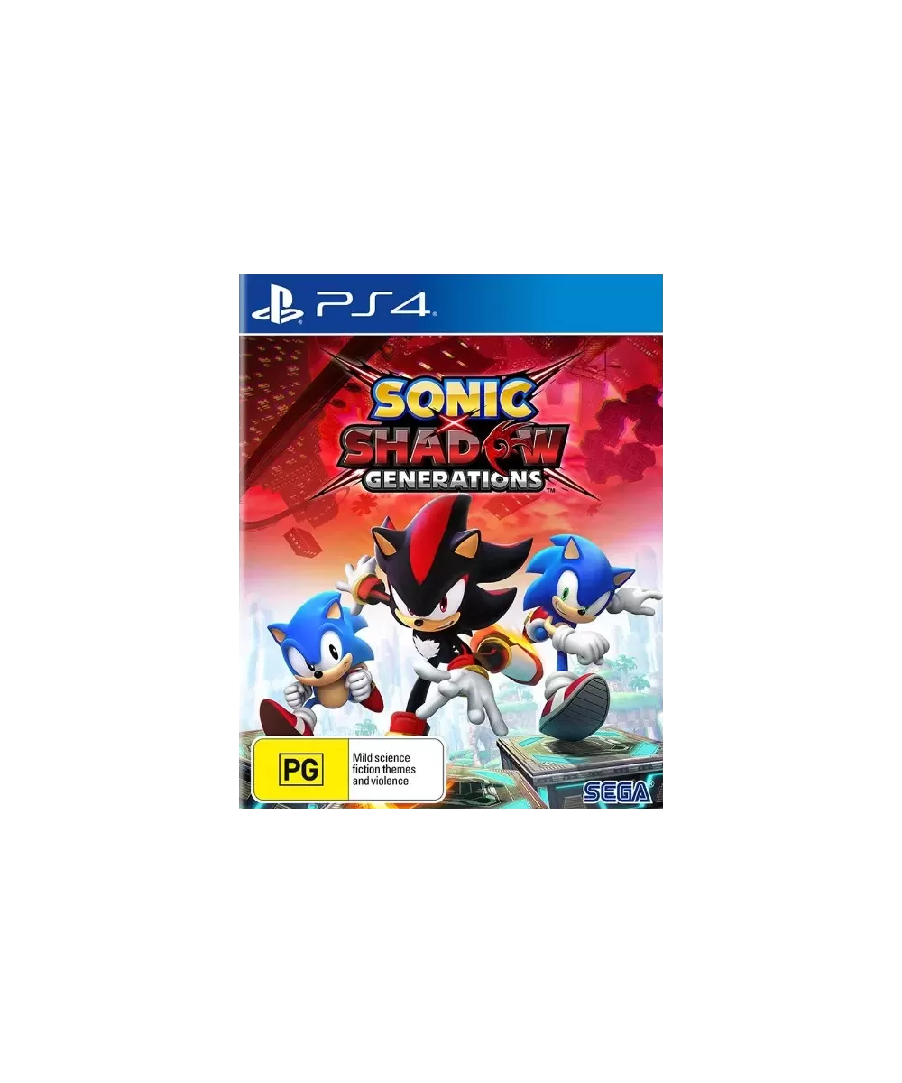 SONIC X SHADOW GENERATIONS PS4