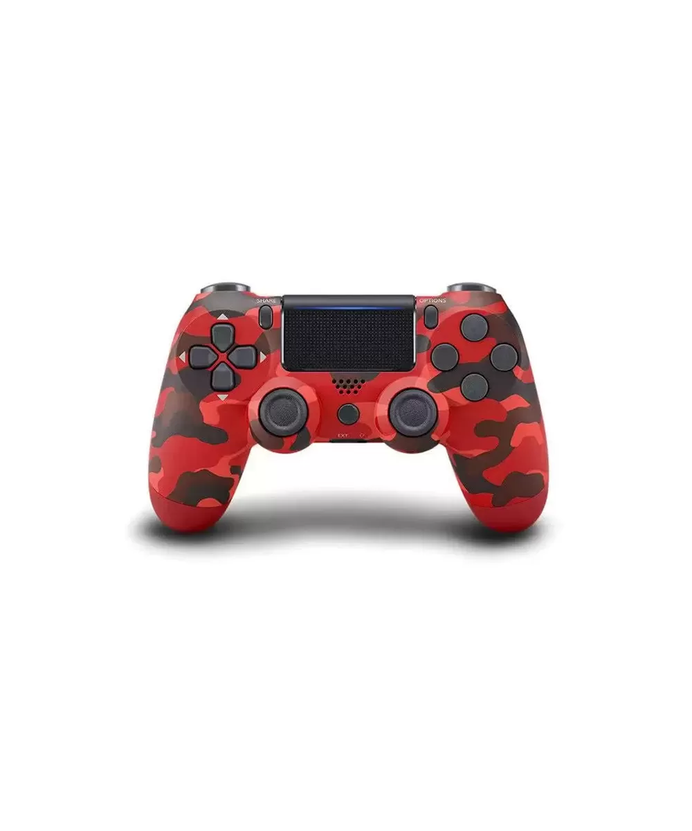Control inalámbrico Rojo Camuflaje para PS4, Slim/Pro, PC