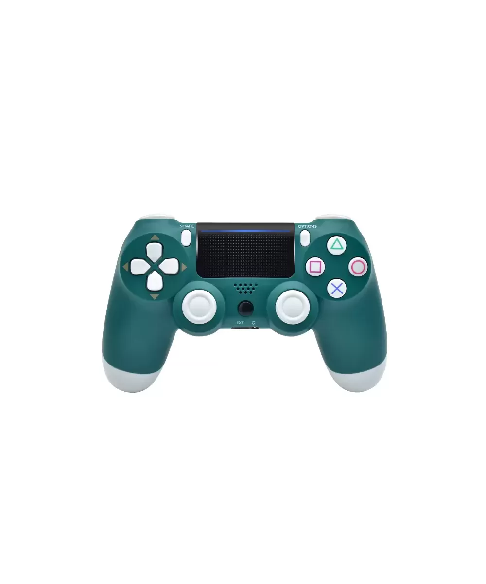 Control inalámbrico Verde/Blanco para PS4, Slim/Pro, PC
