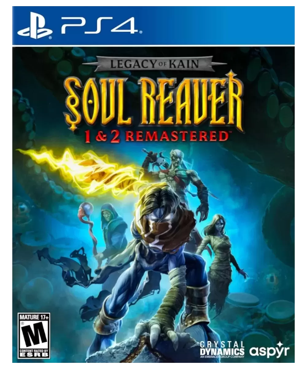 Legacy of Kain Soul Reaver 1&2 Remastered PS4