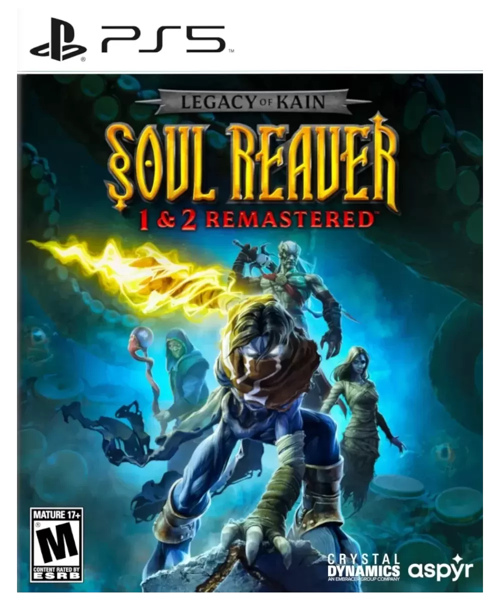 Legacy of Kain Soul Reaver 1&2 Remastered PS5