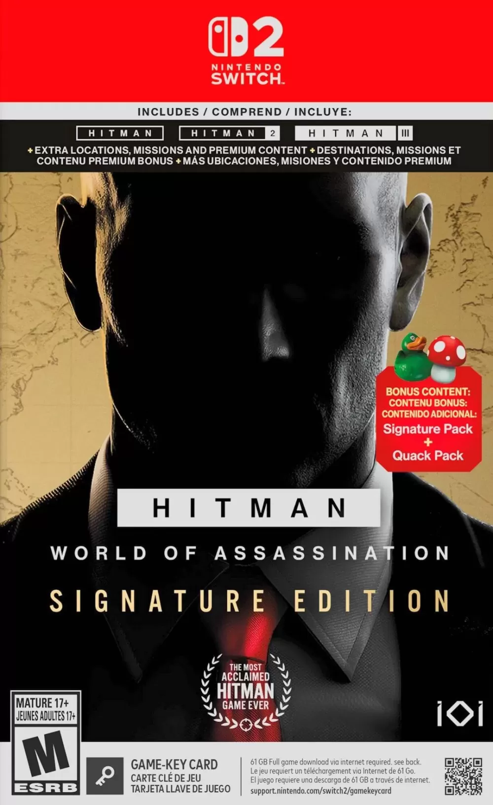 HITMAN World of Assassination - Nintendo Switch 2