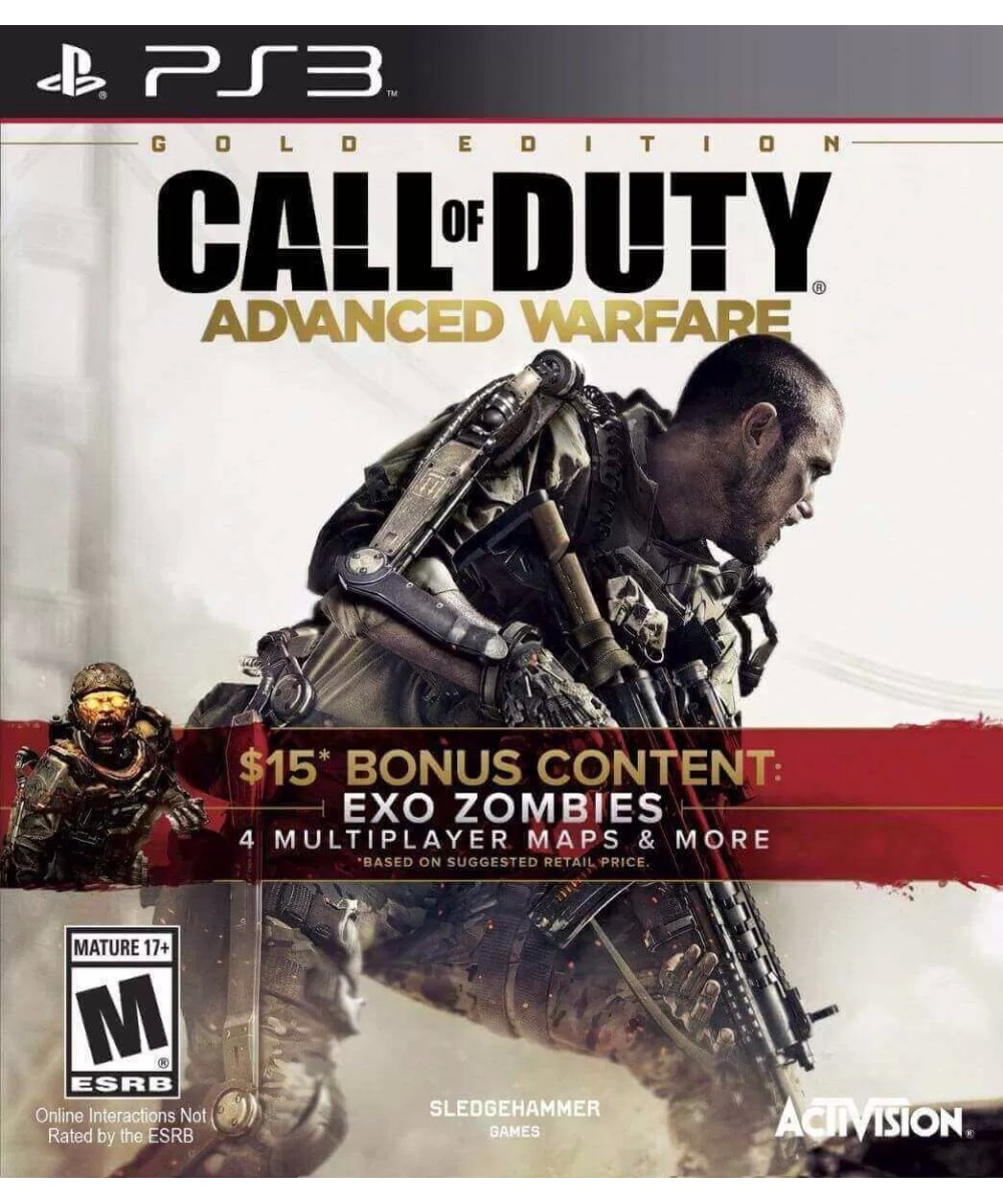 Call of duty Advanced Warfare gold