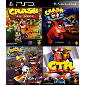 Crash Bandicoot 1-2-3 y CTR