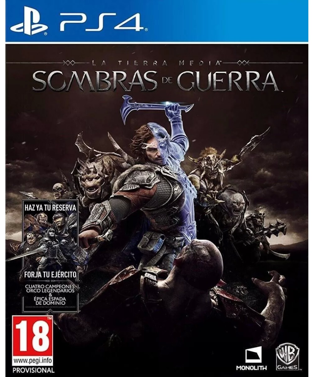 La Tierra Media Sombras de Guerra