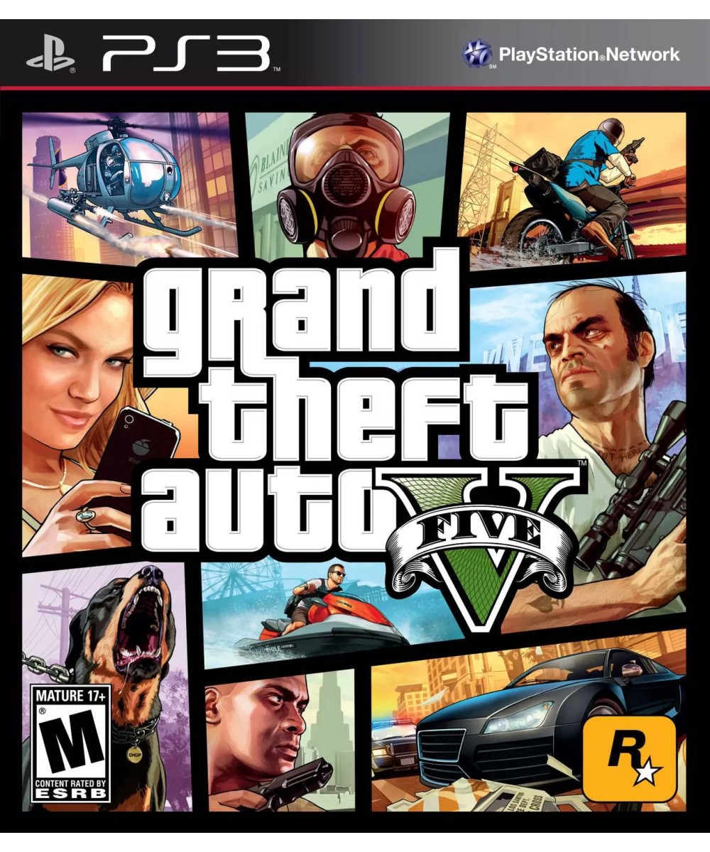 GTA V PS3 Grand Theft Auto Vfd