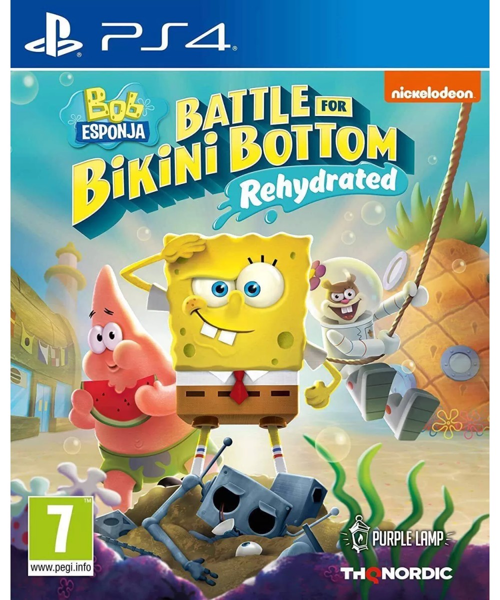 Bob Esponja SquarePants Batalla por Fondo de Bikini PS4
